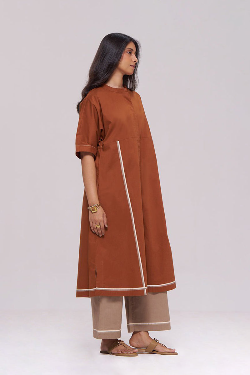 Bombay Brown and Travertine Cotton Co-ord Set