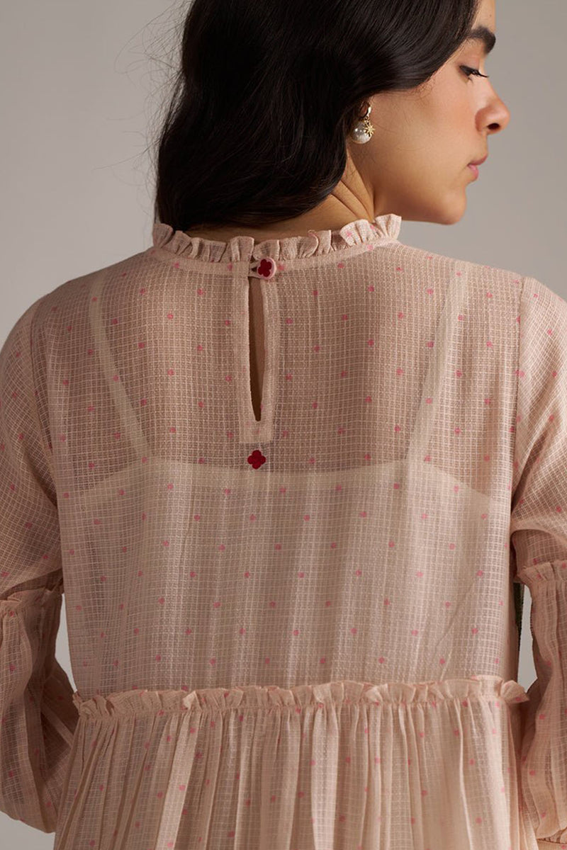 Peach Dust Kota Co-ord Set