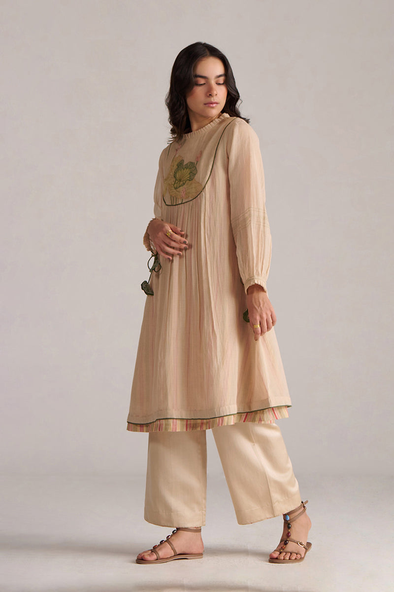 Macadamia Kota Silk Co-ord Set