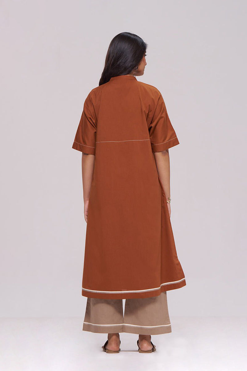 Bombay Brown and Travertine Cotton Co-ord Set