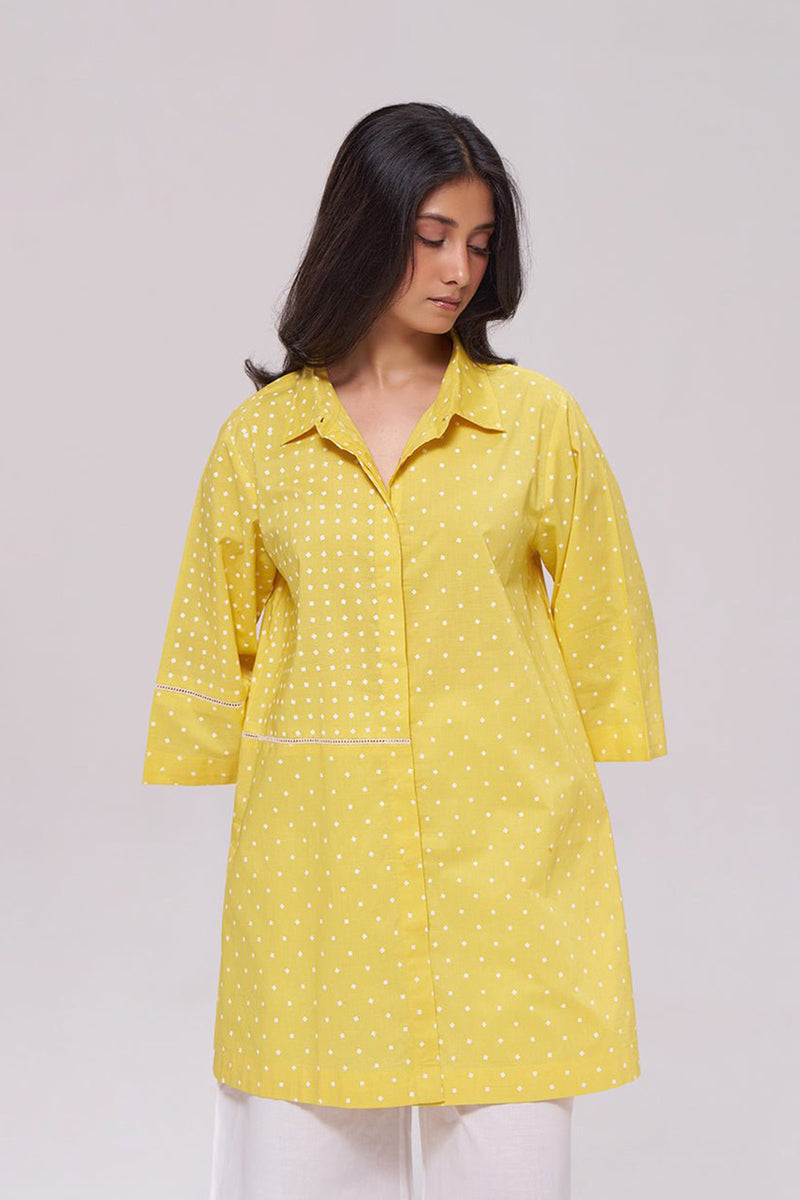 Sunny Yellow Cotton Co-ord Set
