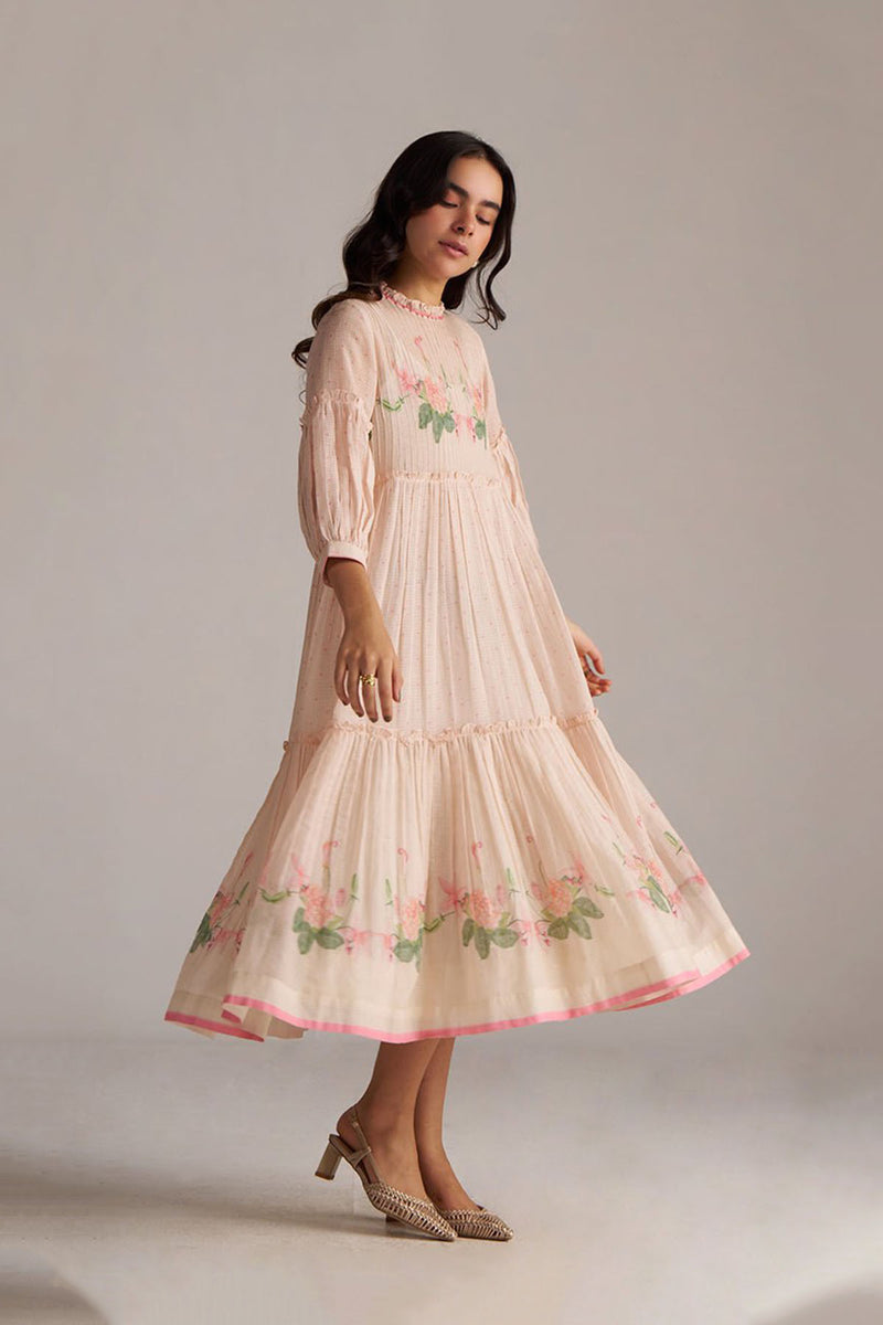 Peach Dust Kota Co-ord Set