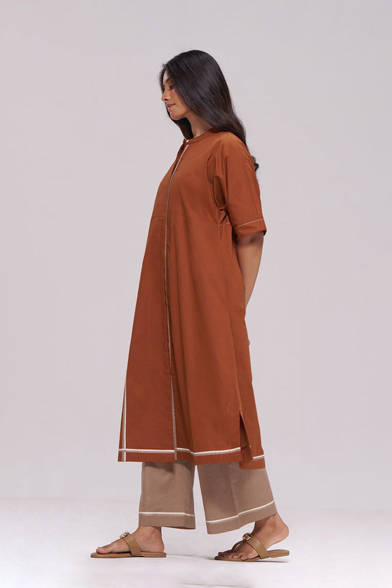 Bombay Brown and Travertine Cotton Co-ord Set