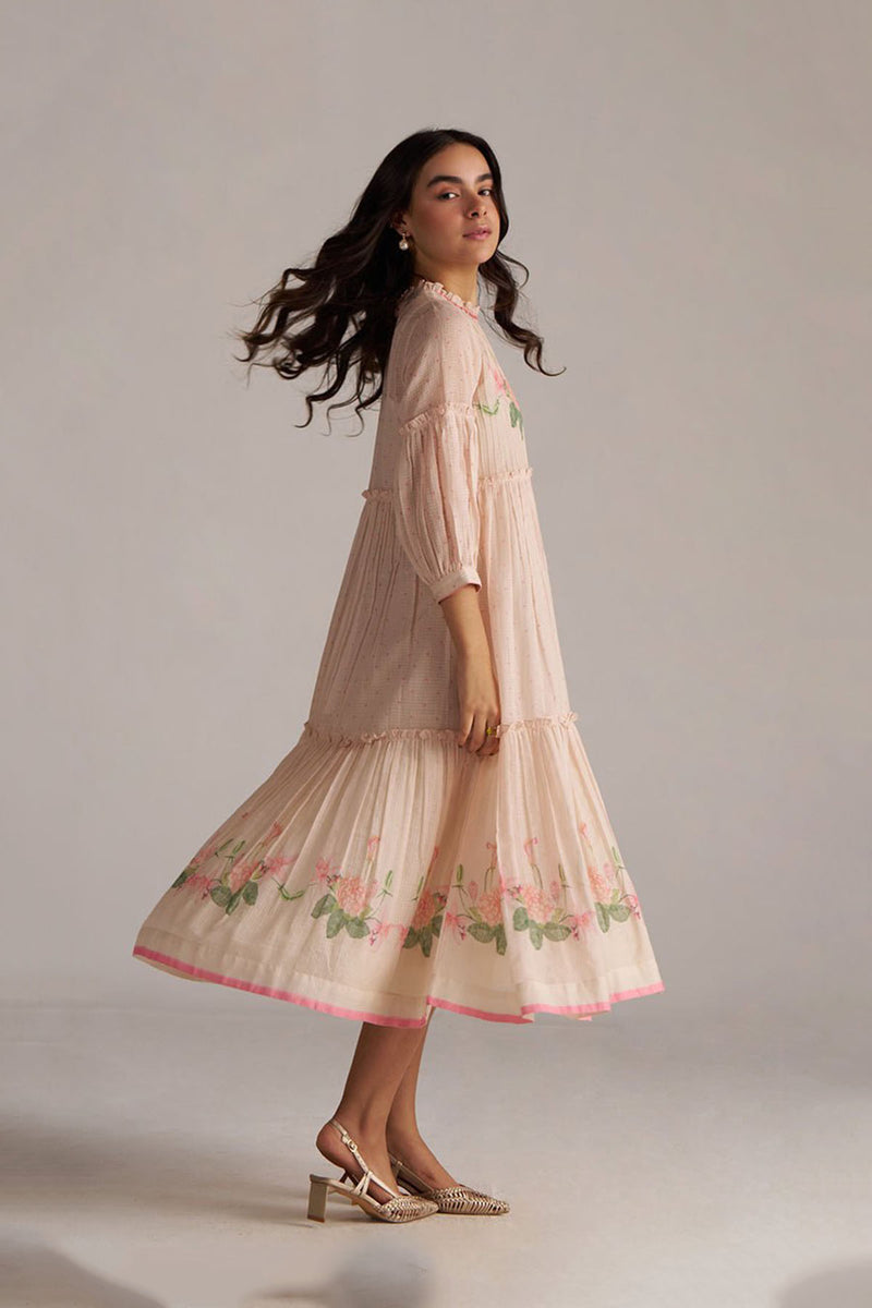 Peach Dust Kota Co-ord Set