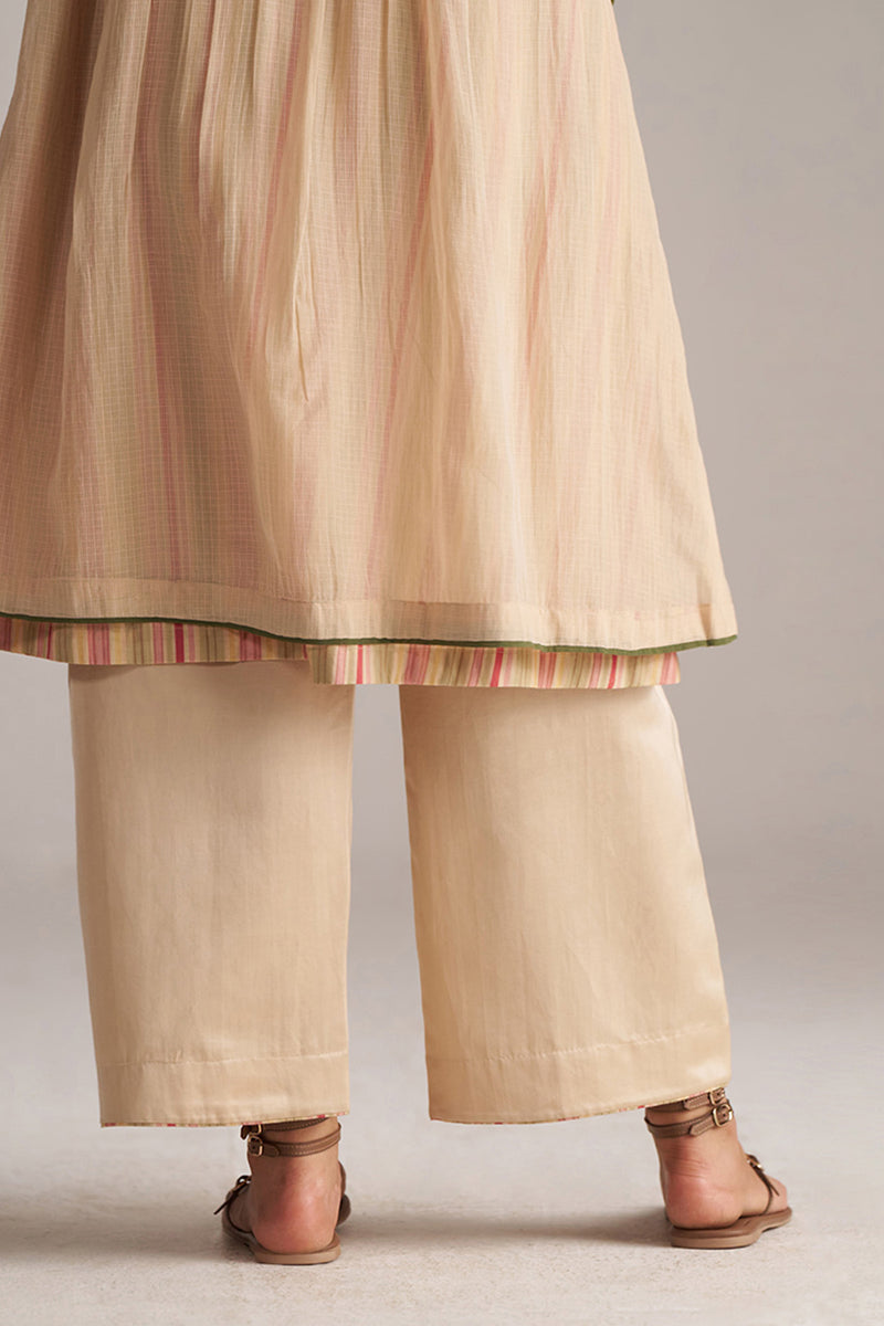 Macadamia Kota Silk Co-ord Set