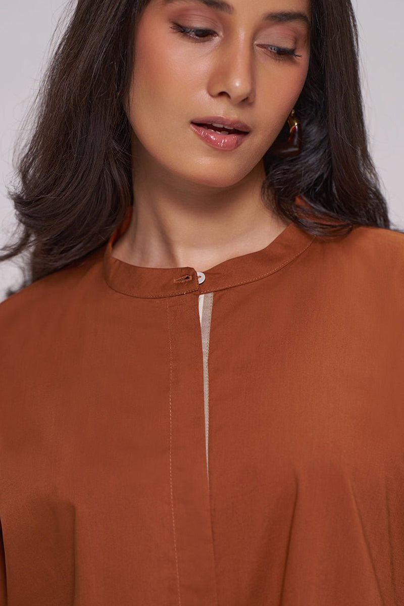 Bombay Brown and Travertine Cotton Co-ord Set