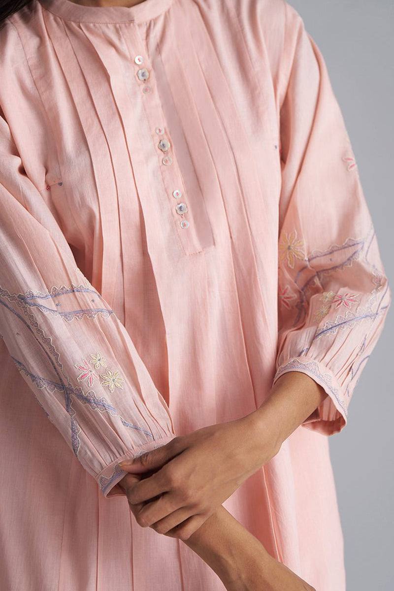 Baby Rose Quartz Mul-Mul Co-ord Set