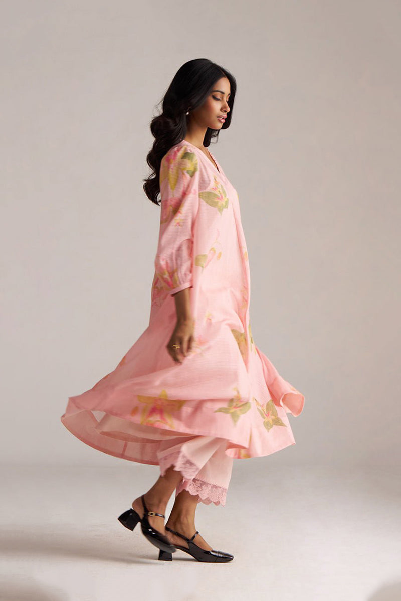 Powder Pink Kota Co-ord Set