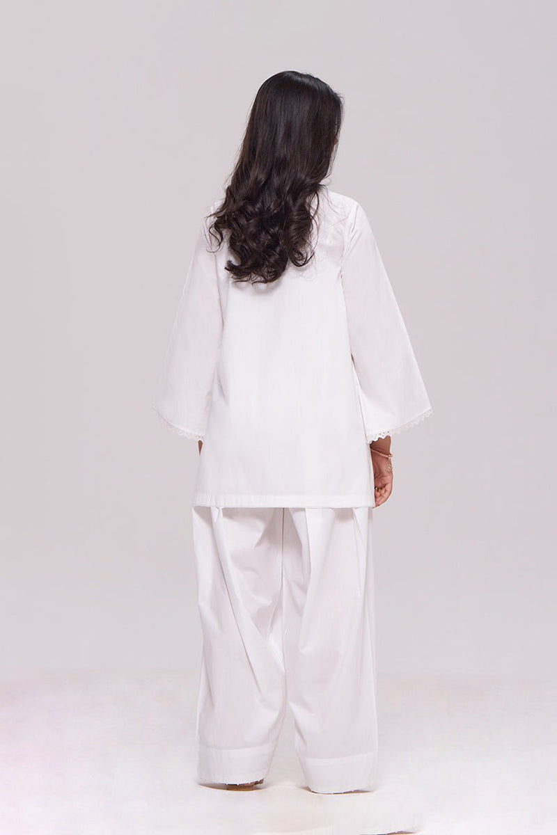 White Cotton Co-ord Set