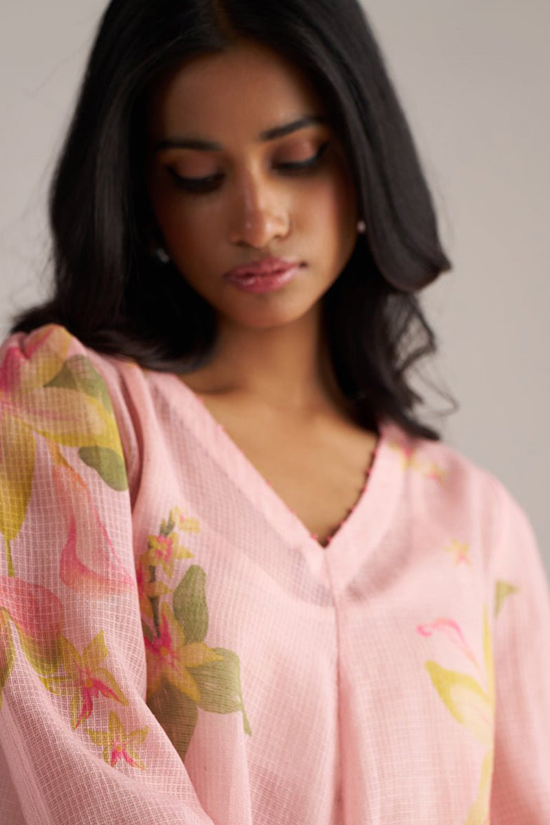 Powder Pink Kota Co-ord Set