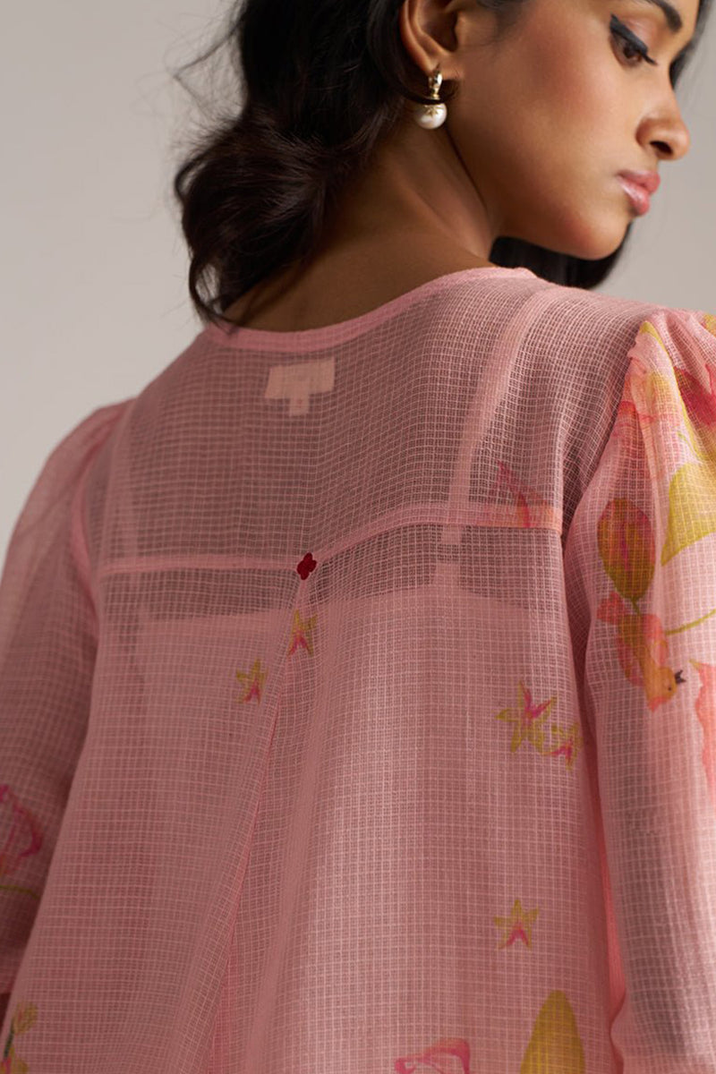 Powder Pink Kota Co-ord Set