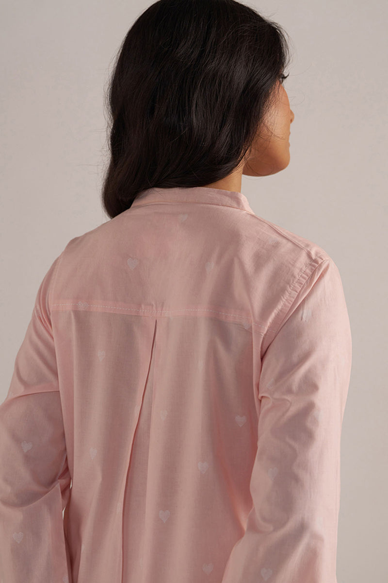 Soft Lotus Pink Cotton Co-ord Set