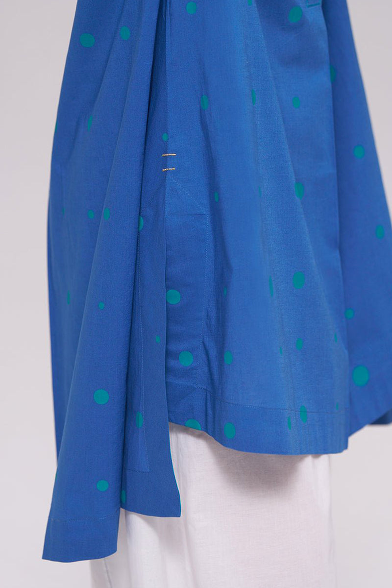 Denim Blue Pure Cotton Co-ord Set