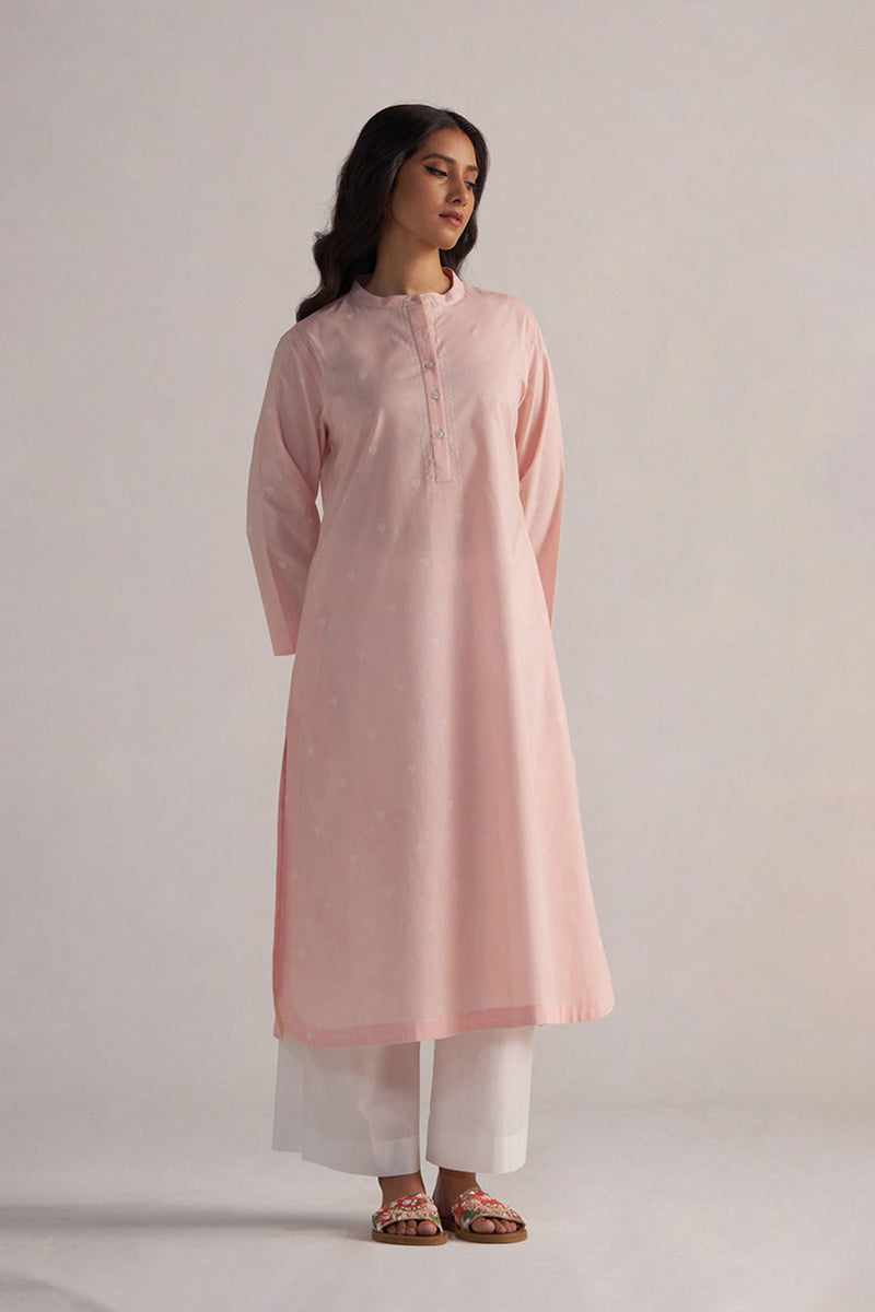 Soft Lotus Pink Cotton Co-ord Set