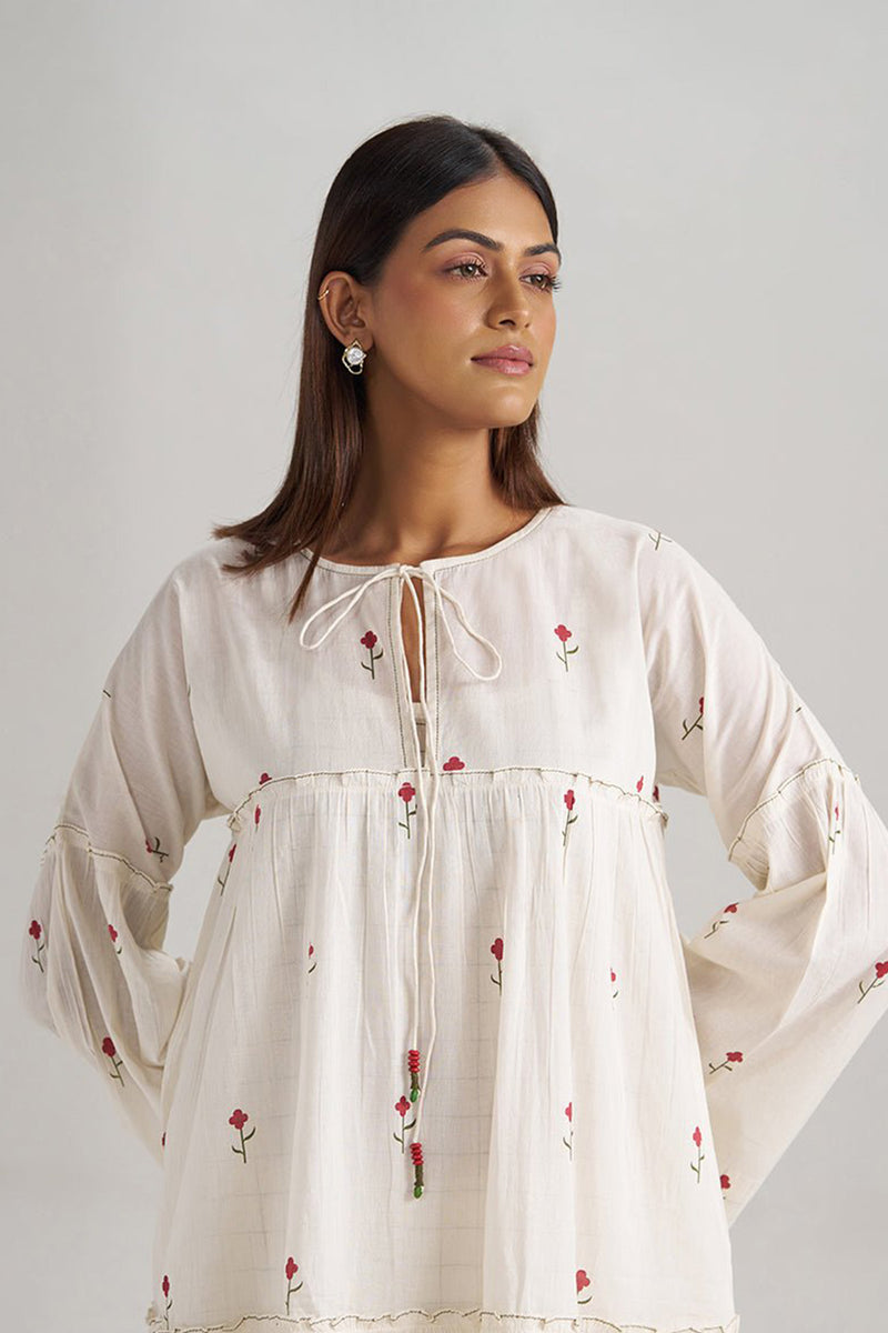 Butter Creme Cotton Co-ord Set