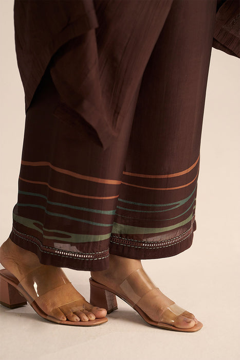 Dark Chocolate Silk Co-ord Set