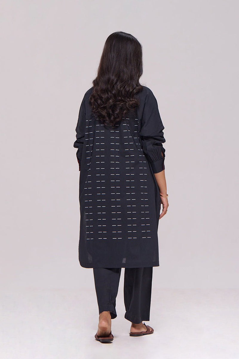 Black Pure Cotton Co-ord Set