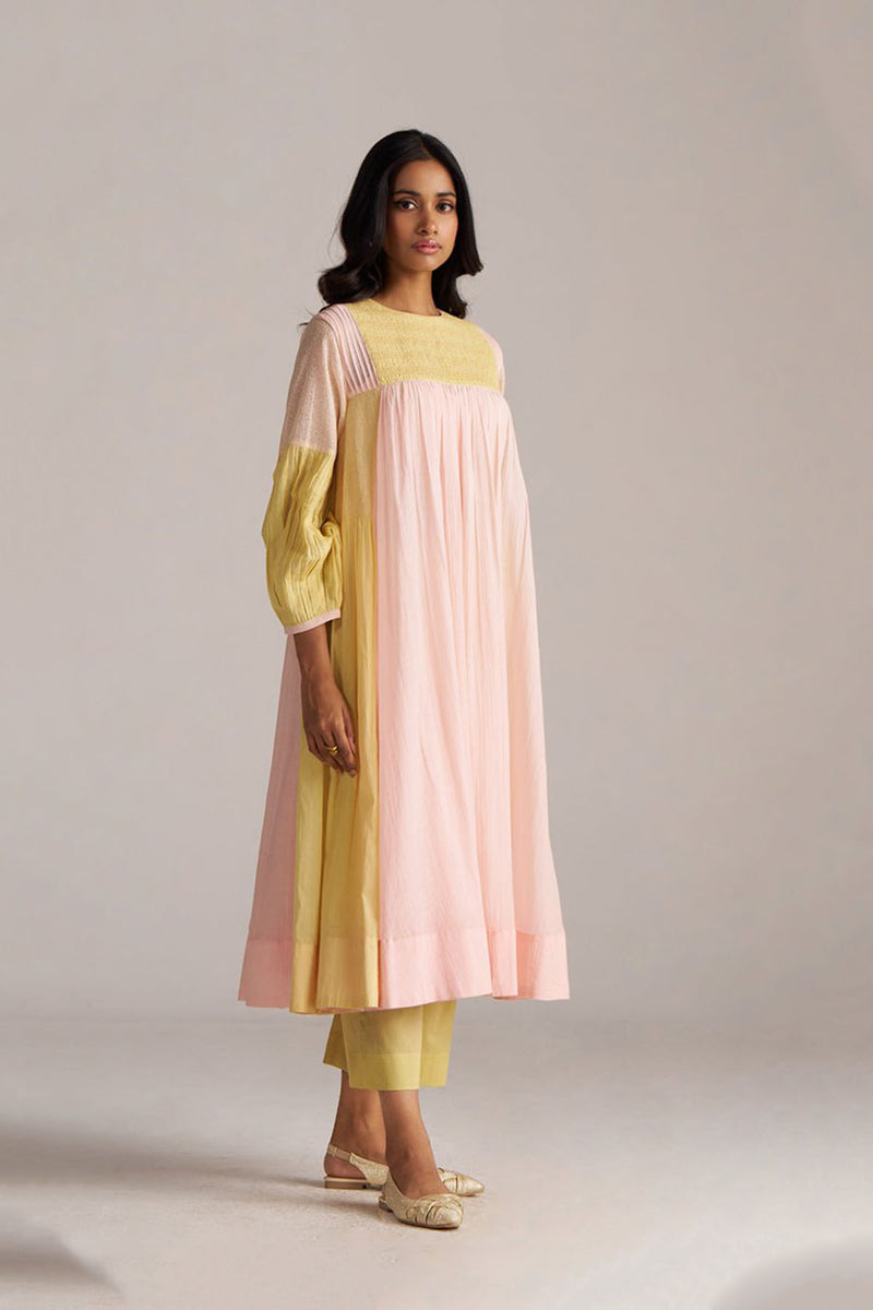 Dusty Citron and Powder Pink Co-ord Set