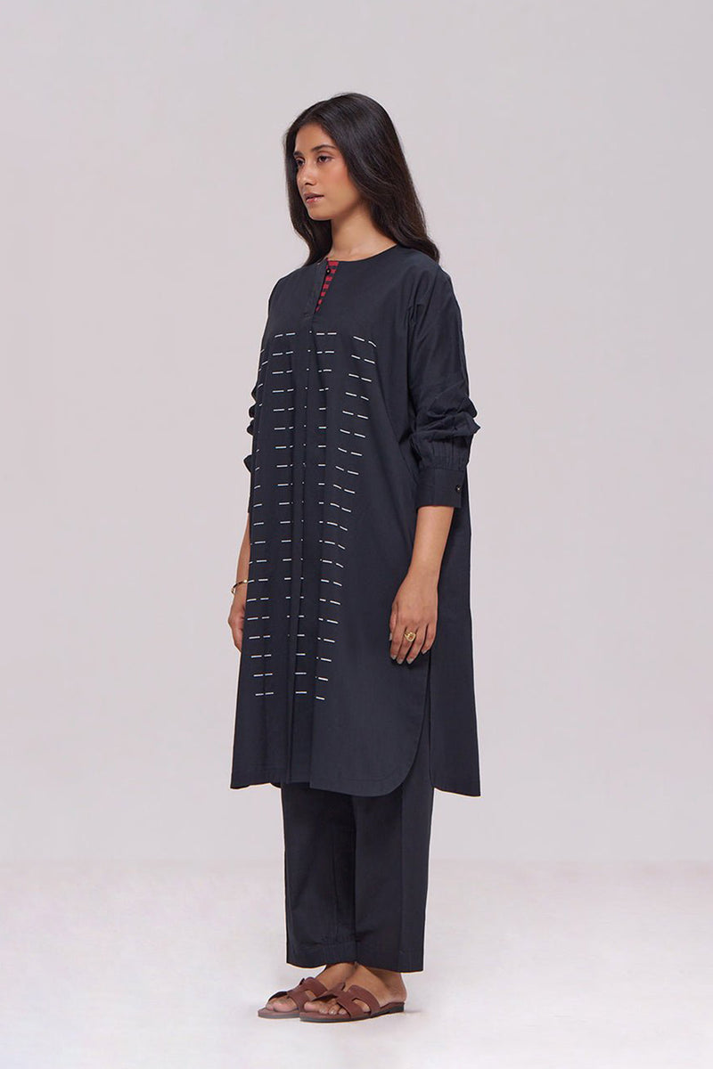 Black Pure Cotton Co-ord Set