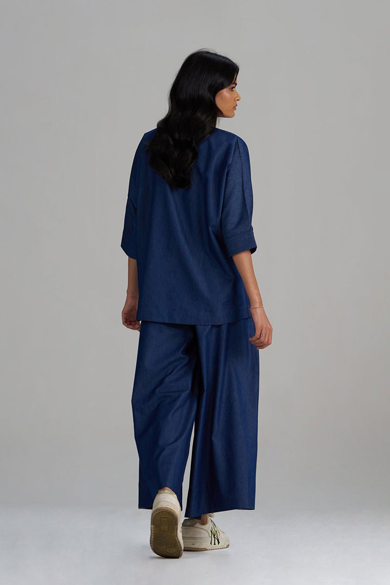 Denim Blue Co-ord Set