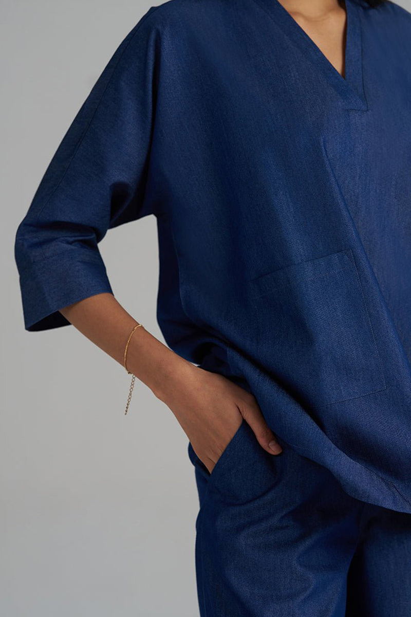 Denim Blue Co-ord Set