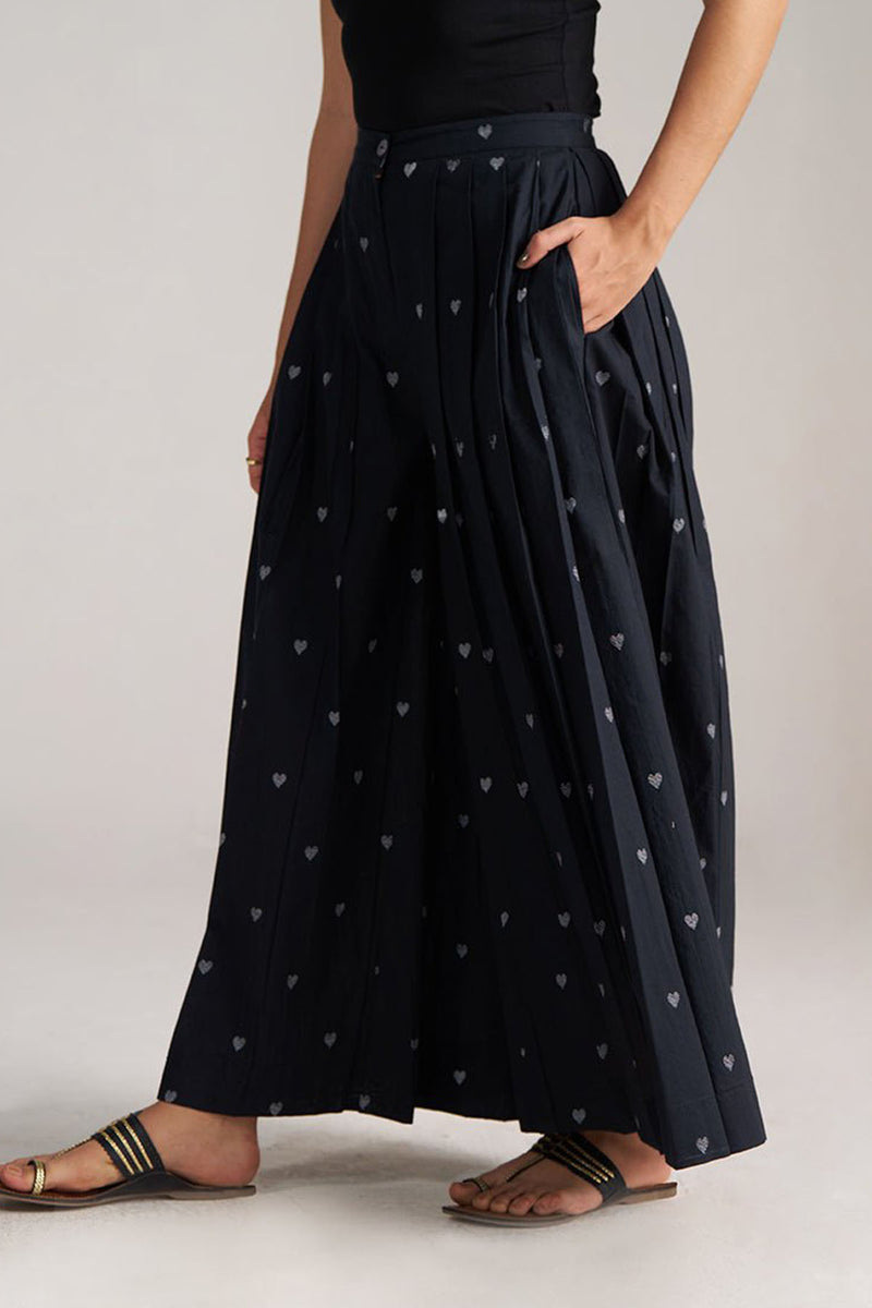 Black and White Mul-Mul Co-ord Set