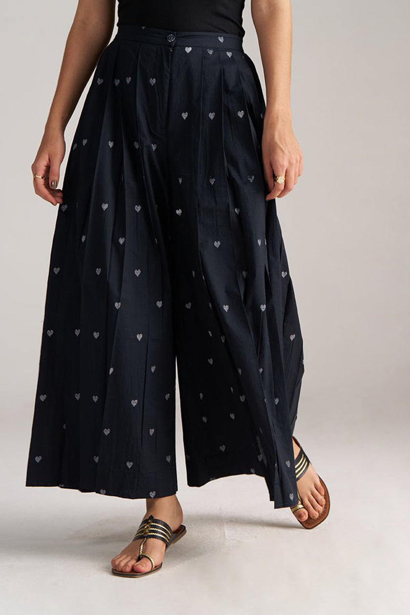 Black and White Mul-Mul Co-ord Set
