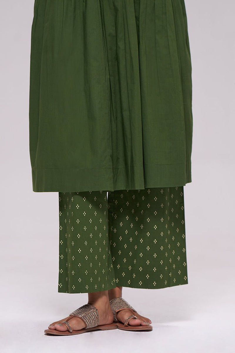 Vineyard Green Cotton Co-ord Set