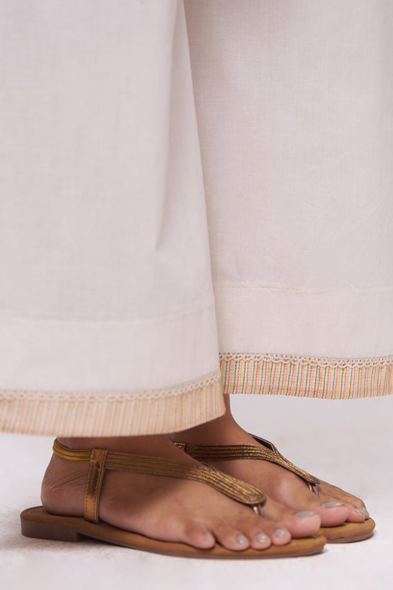 Ivory Mul-Chanderi Kurta Set