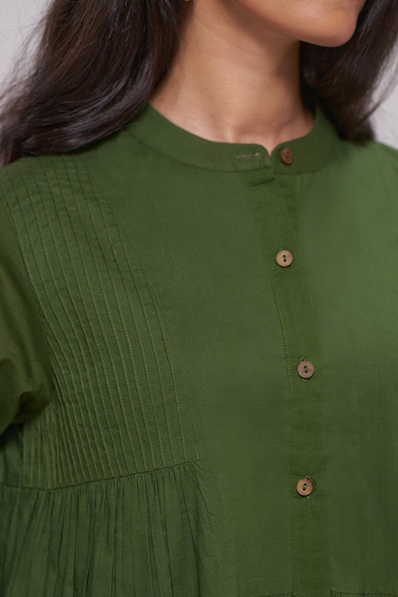 Vineyard Green Cotton Co-ord Set