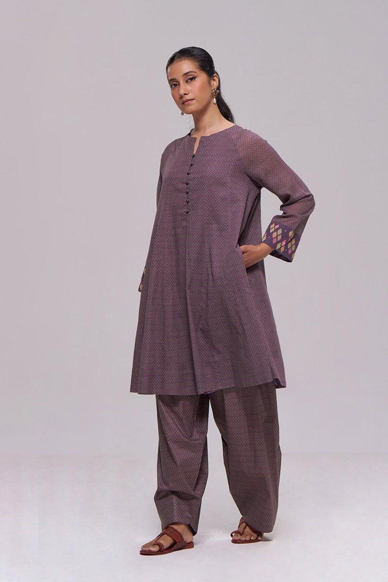 Falsa Printed Mul-Mul Co-ord Set
