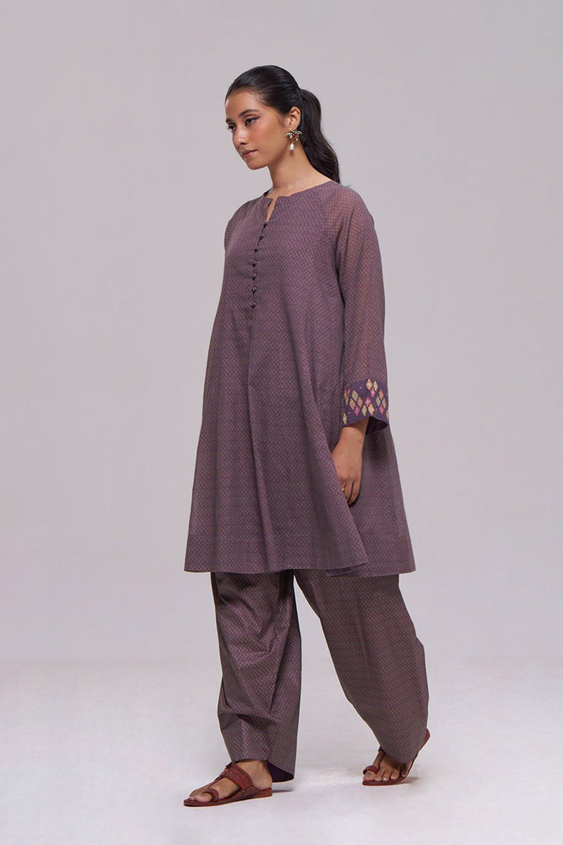 Falsa Printed Mul-Mul Co-ord Set