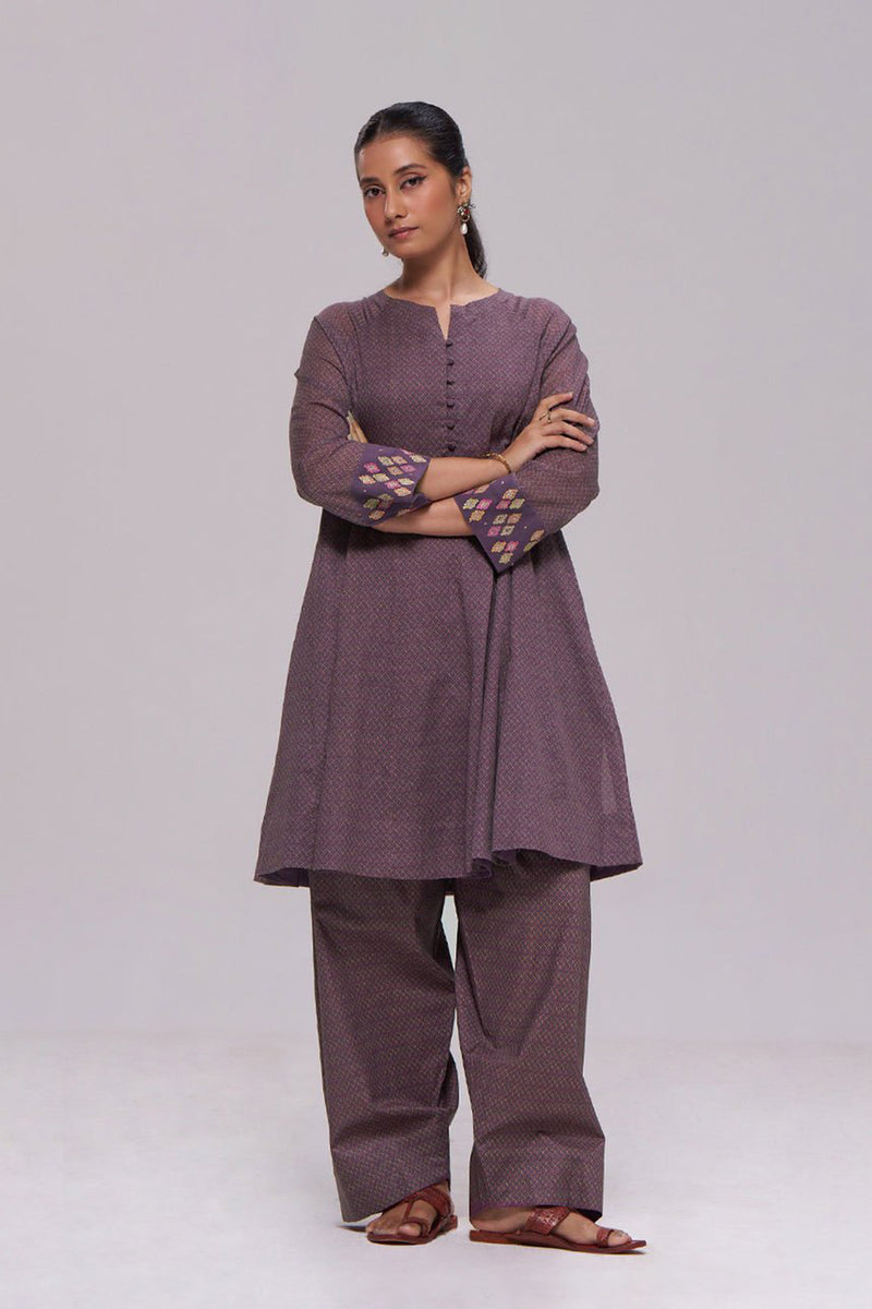 Falsa Printed Mul-Mul Co-ord Set