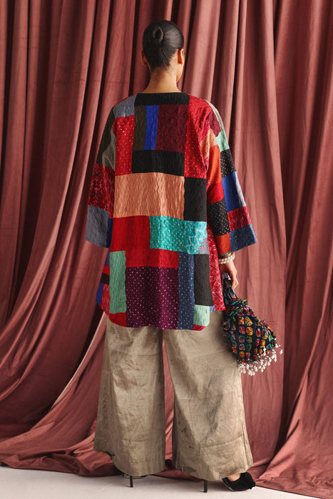 Recycled long jacket