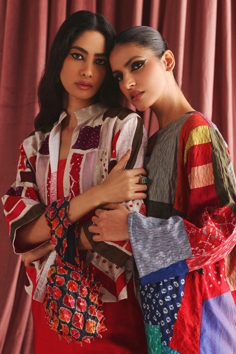 Recycled long jacket