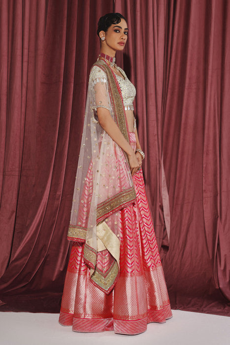 BANARASI BROCADE LEHENGA SET