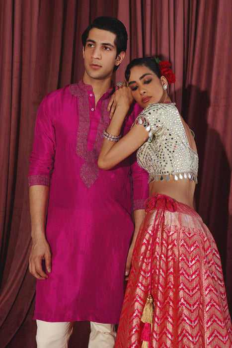 BANARASI BROCADE LEHENGA SET