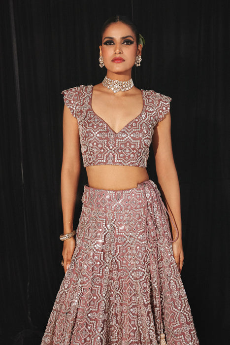 CONICAL LEHENGA SET