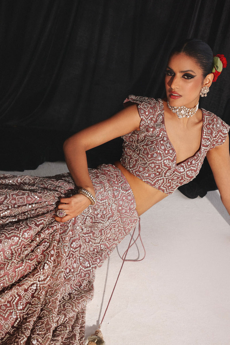 CONICAL LEHENGA SET
