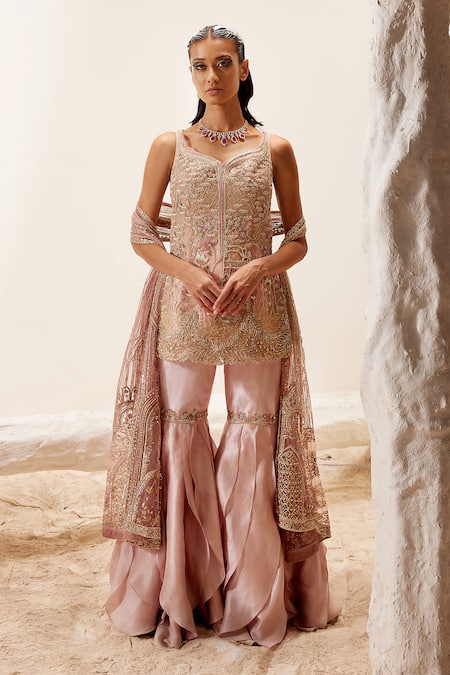 Lotus Pink Sharara