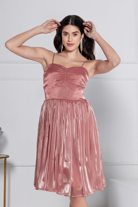 Blush Serenity Midi Dress