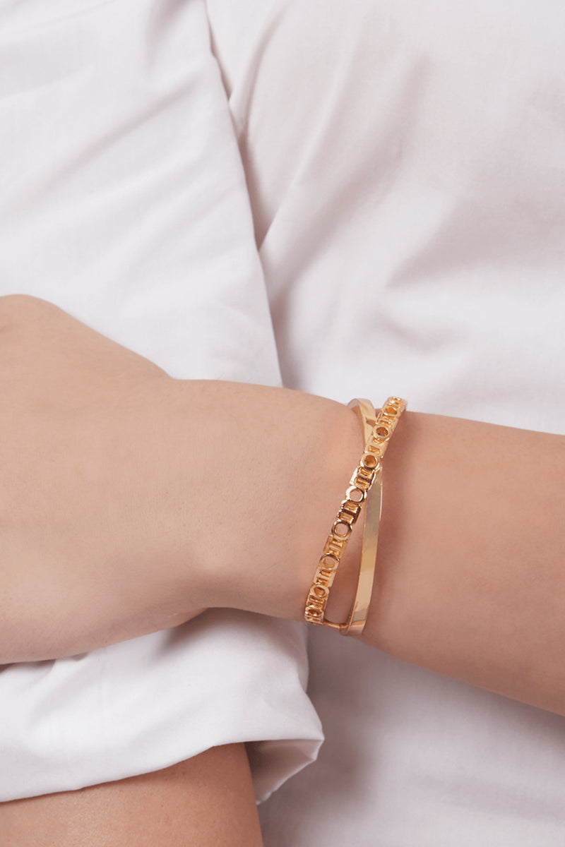 OH MONOGRAM ARCHWAY BRACELET 