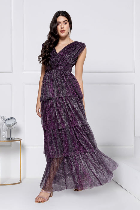 Twilight Sparkle Soirée Maxi Dress