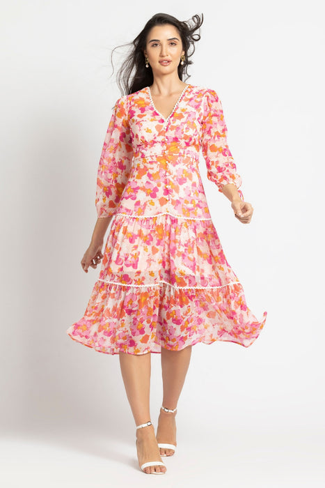 Meadow Muse Midi Dress