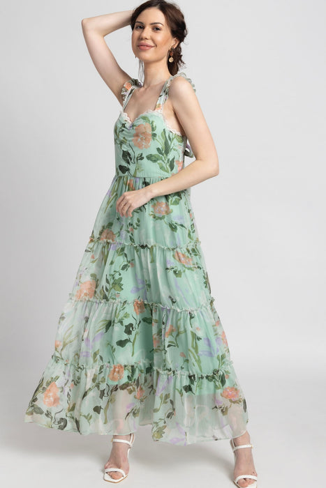 Aurora Garden Maxi Dress