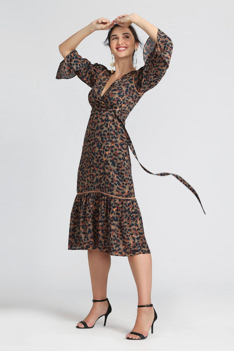 Mangrove Adventure Midi Dress