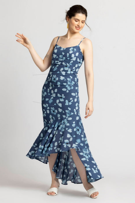 Floral Waterfall Maxi Dress