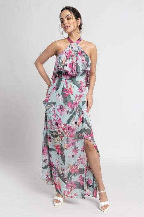 Seafoam Blue Maxi Dress