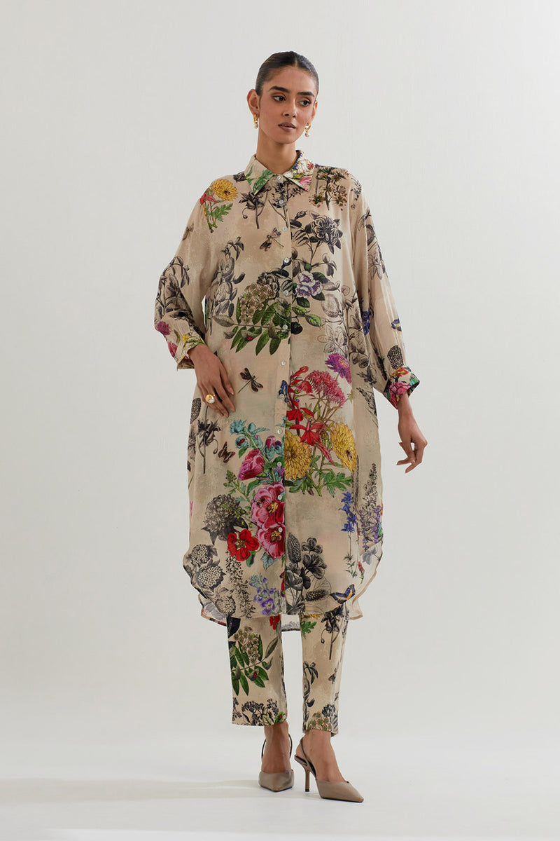LONG SHIRT TUNIC WITH PANT