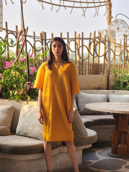 Lily Dress - Mustard